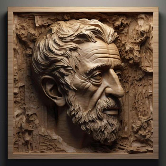 نموذج ثلاثي الأبعاد لآلة CNC 3D Art 